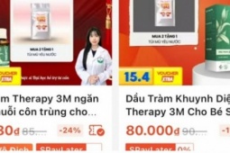 Dầu tràm THERAPY 3M bị thu hồi do sai công thức nhưng vẫn bán tràn lan trên Shopee