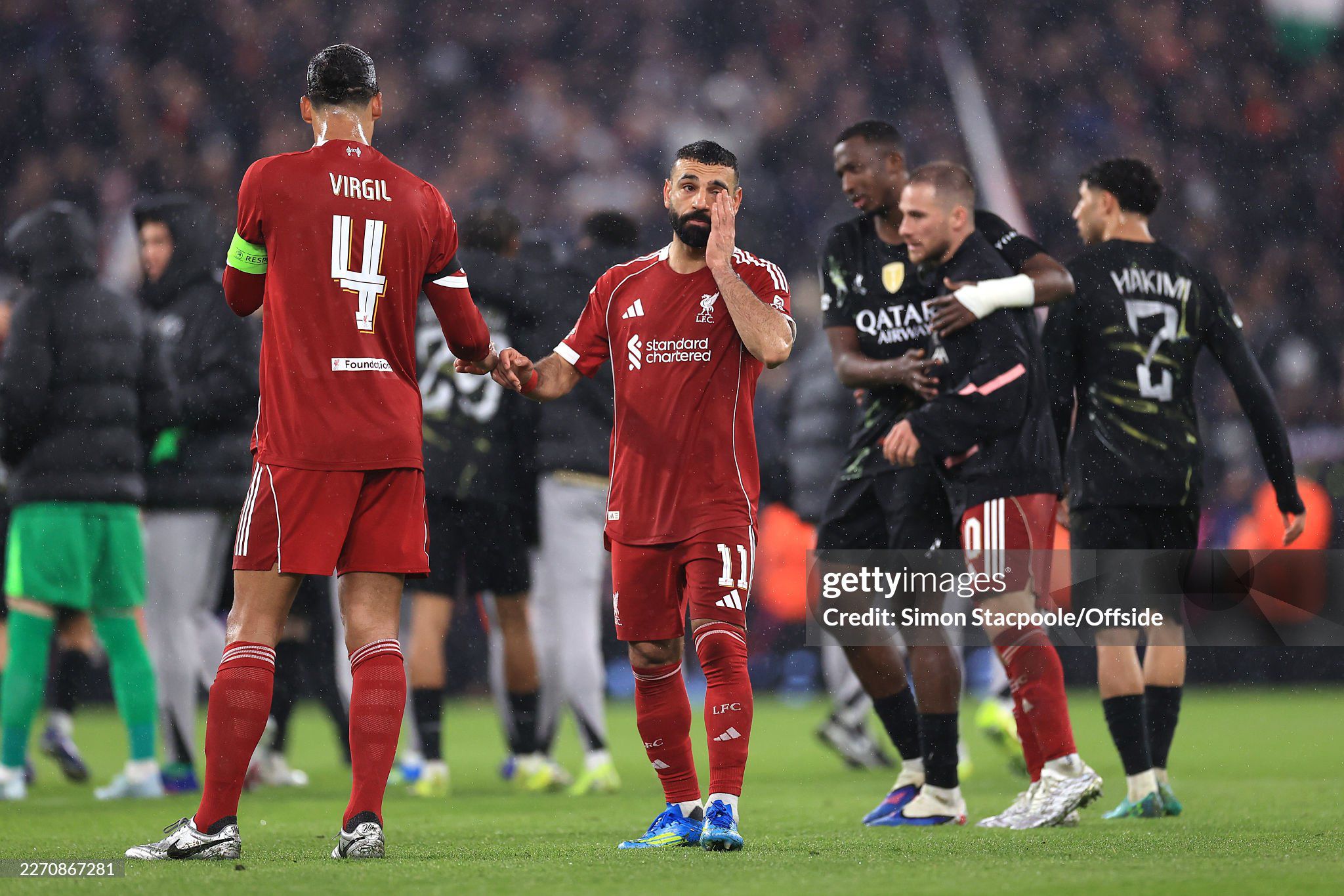 Salah đã không kìm nổi nước mắt với lời chia tay đầy tiếc nuối