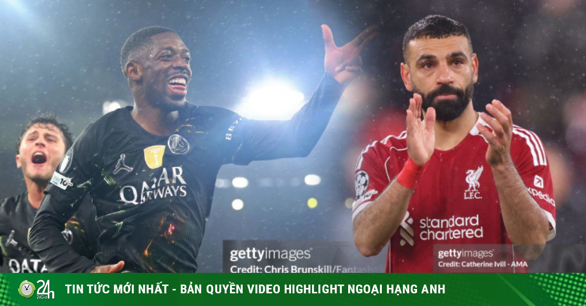 "Quả bóng vàng" Dembele "kéo sập" Anfield, Salah rơi lệ vì cái kết dang dở