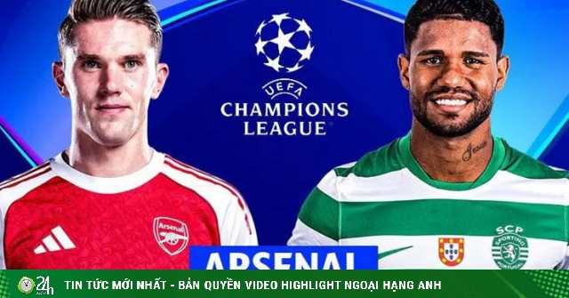Trực tiếp bóng đá Arsenal - Sporting: Đòn kết liễu trên sân nhà (Cúp C1)