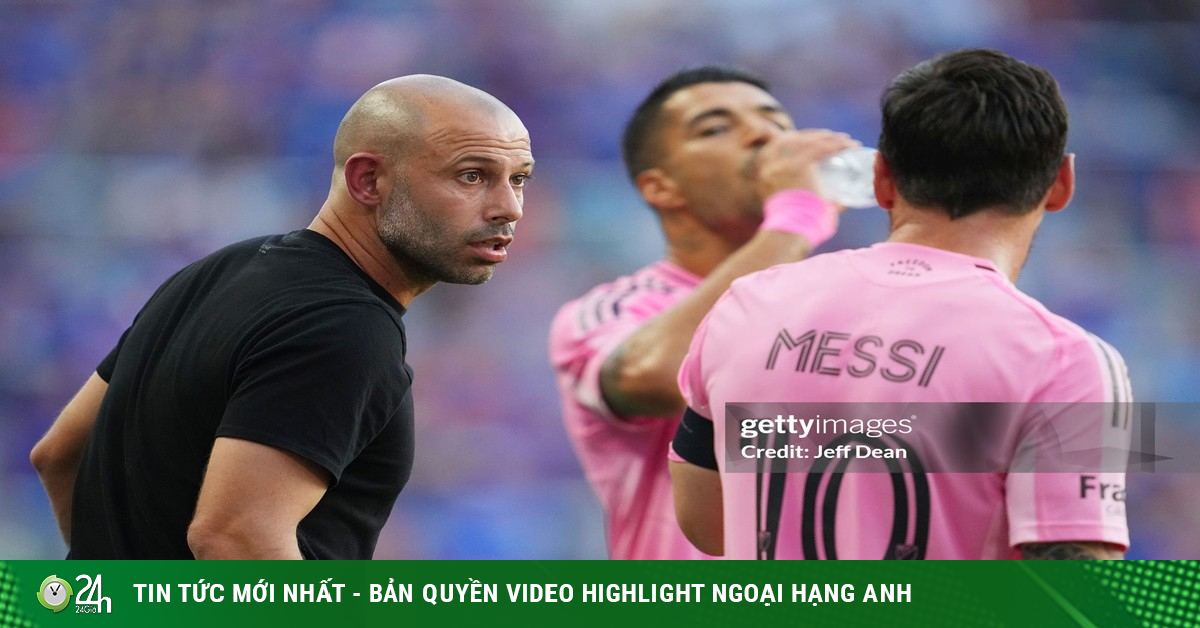 Nóng: Mascherano từ chức HLV Inter Miami của Messi, lộ diện người thay thế