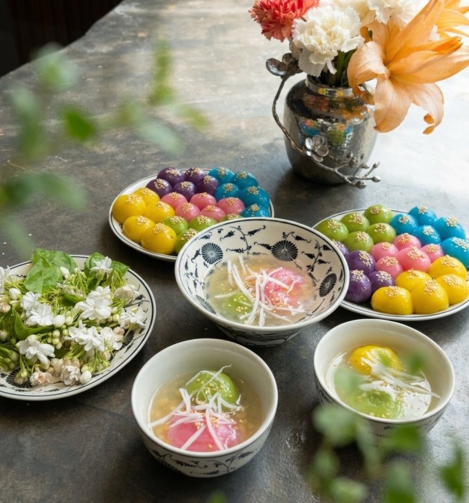 Phương Oanh cùng các con làm bánh trôi, bánh chay mừng Tết Hàn thực - 4