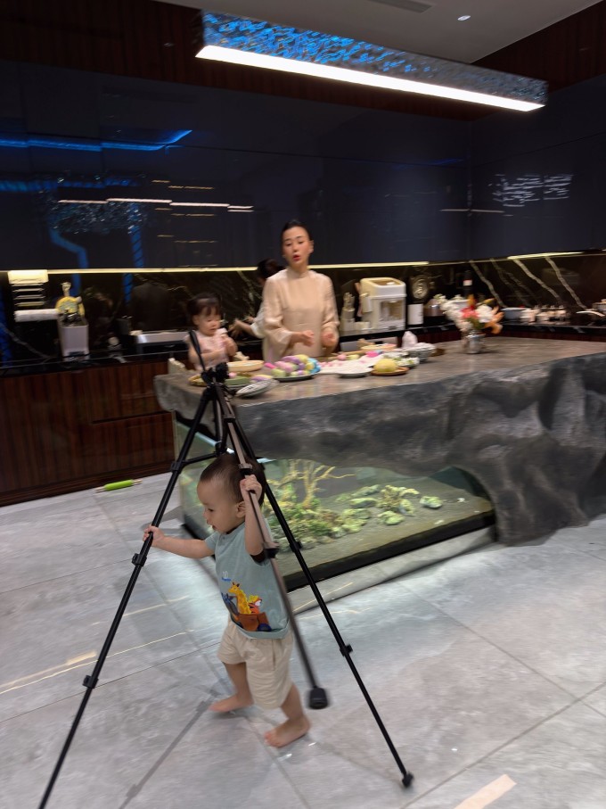 Phương Oanh cùng các con làm bánh trôi, bánh chay mừng Tết Hàn thực - 3