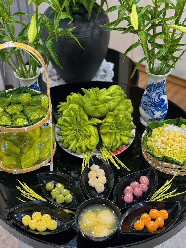 Mãn nhãn trước những mâm lễ cúng Tết Hàn Thực 2026 của các mẹ đảm - 4