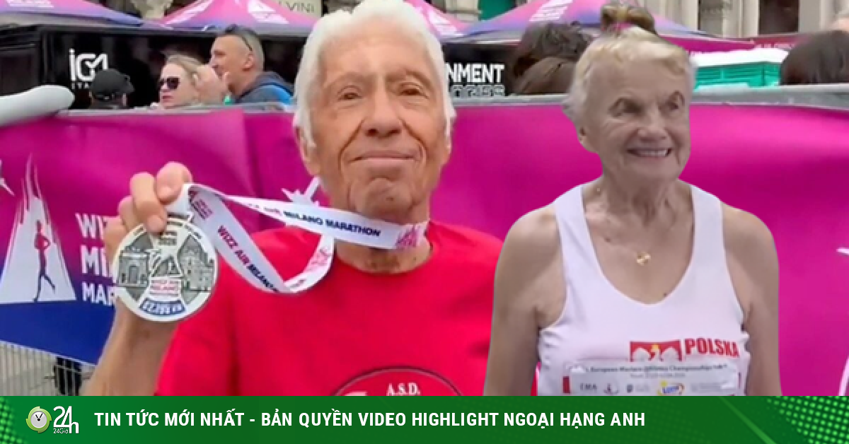 Cụ bà 89 tuổi đoạt 800 huy chương điền kinh, cụ ông 90 tuổi chạy 42km "như bay"