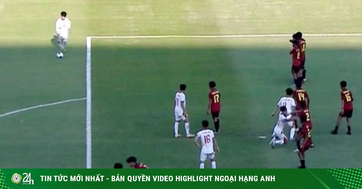 Video bóng đá U17 Timor Leste - U17 Việt Nam: Mãn nhãn 10 bàn, vùi dập đối thủ (U17 Đông Nam Á)