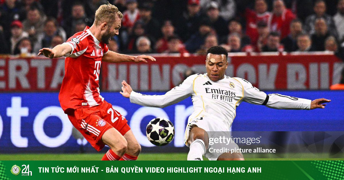 Video bóng đá Bayern Munich - Real Madrid: Đại tiệc siêu phẩm, oan nghiệt thẻ đỏ (Cúp C1)