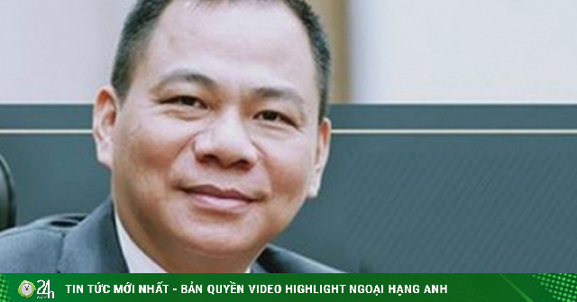 Cổ phiếu VIC tăng trần, tài sản tỷ phú Phạm Nhật Vượng lập kỷ lục hơn 30 tỷ USD