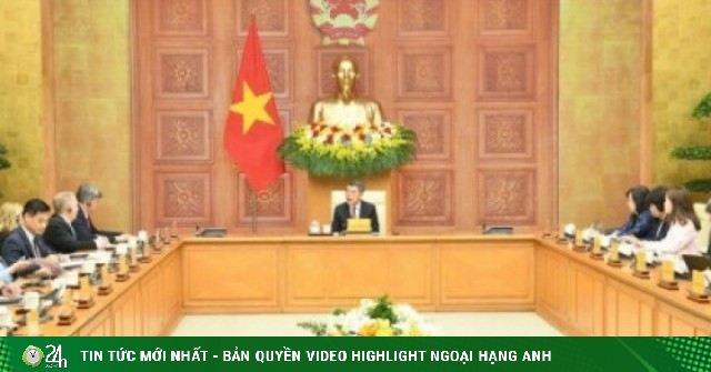 Thủ tướng Lê Minh Hưng tiếp đoàn 52 doanh nghiệp lớn, hàng đầu của Hoa Kỳ