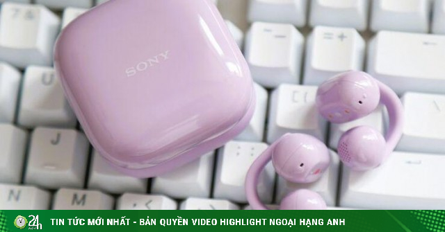 Tai nghe dạng kẹp tai đầu tiên của Sony: Siêu nhẹ, pin tới 37 giờ