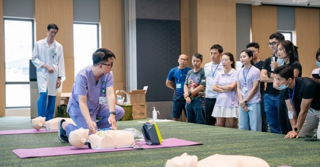 BVĐK Hồng Ngọc tổ chức khóa đào tạo sơ cấp cứu cho đội ngũ vận hành giải chạy Hanoi Mountain Trail