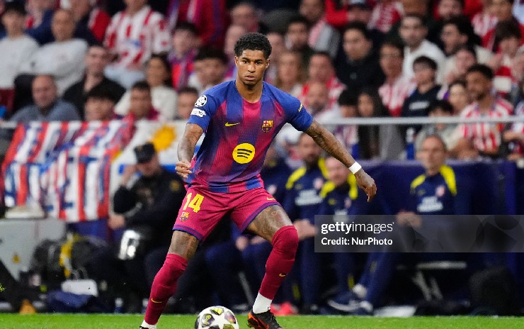 Rashford đang có phong độ tốt tại Barca