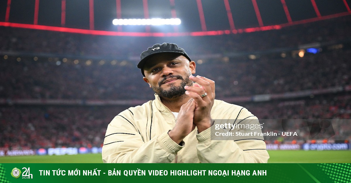 Giải mã Vincent Kompany: Từ HLV rớt hạng đến ứng viên vô địch châu Âu ở Bayern Munich