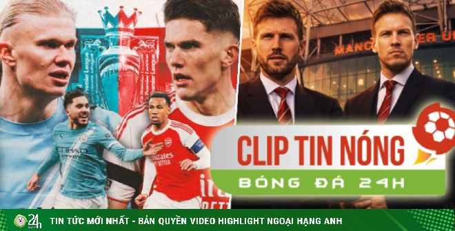 Arsenal 98% cơ hội vô địch nếu hạ Man City, HLV Nagelsmann mời gọi MU & đại gia Anh (Clip tin nóng)