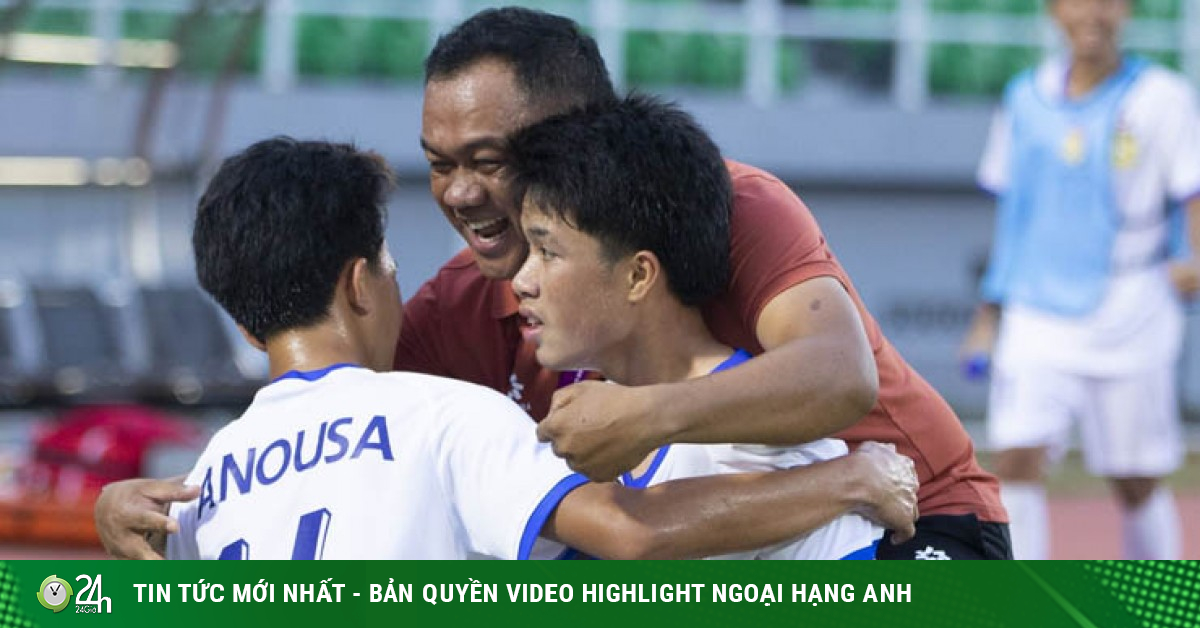 Sốc U17 Lào thắng nghẹt thở U17 Thái Lan, loại tiểu "Voi chiến" khỏi giải Đông Nam Á