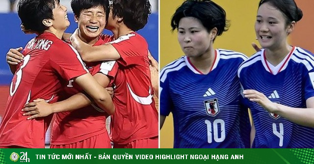 Trực tiếp bóng đá U20 nữ Triều Tiên - U20 nữ Nhật Bản: Trận tái chiến kinh điển (CK U20 nữ châu Á)