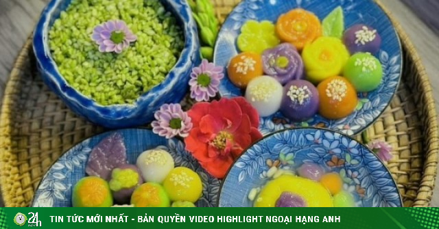 Cách làm bánh trôi bánh chay ngũ sắc ngày Tết Hàn thực