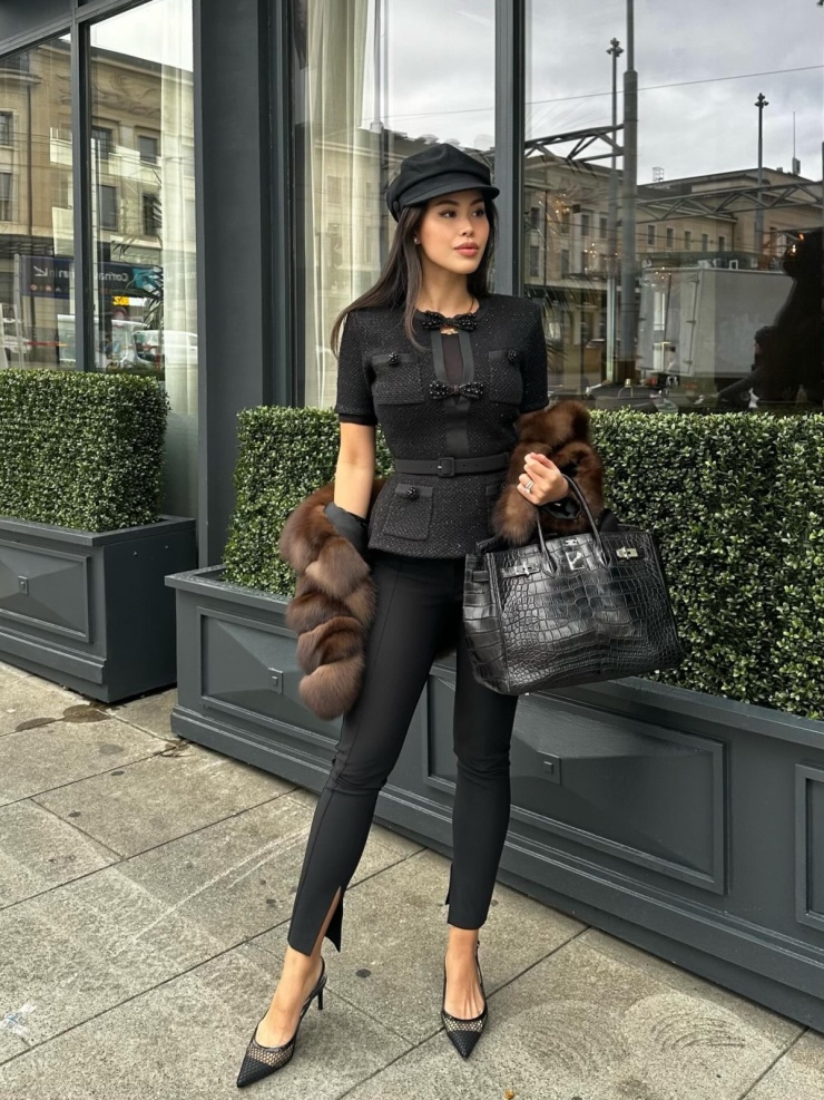 Tiên Nguyễn mix loạt đồ quý tộc với túi hơn một tỷ đồng trên phố châu Âu - 6