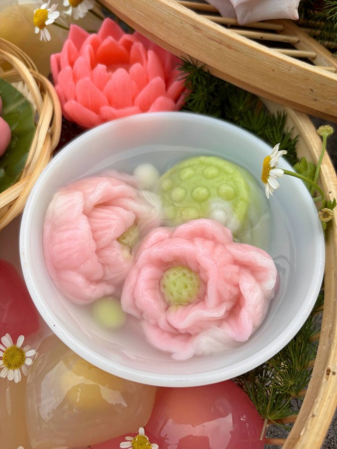 Mẹ đảm Hà Nội biến bánh trôi thành 'tác phẩm nghệ thuật' đẹp không nỡ ăn - 8