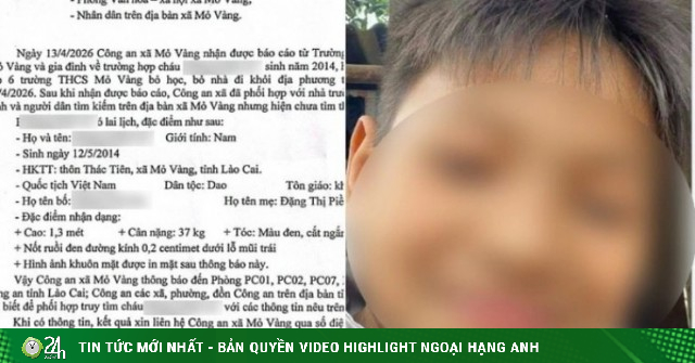 Vụ nam sinh lớp 6 mất tích rồi phát hiện tử vong: Tạm giữ hình sự người bố