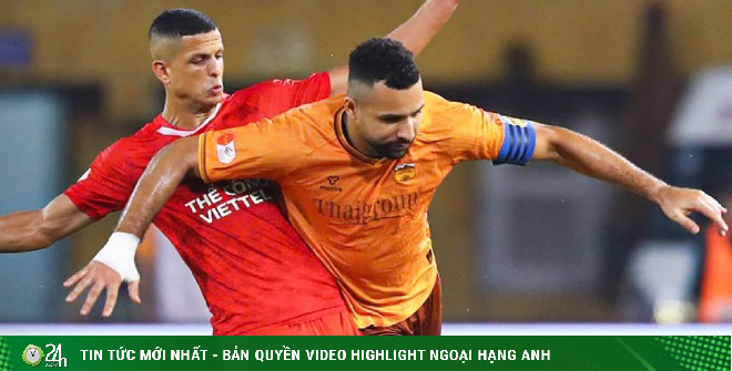 Video bóng đá Thể Công Viettel - HAGL: Tiếc nuối xà ngang, "không chiến" định đoạt (V-League)