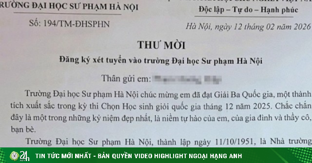 Hiệu trưởng ĐH Sư phạm Hà Nội mời đích danh học sinh đăng ký xét tuyển thẳng từ lớp 11