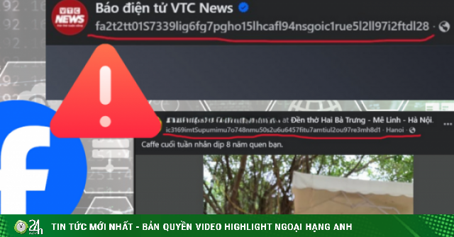 Facebook lỗi hiển thị thời gian đăng bài trên nền tảng web