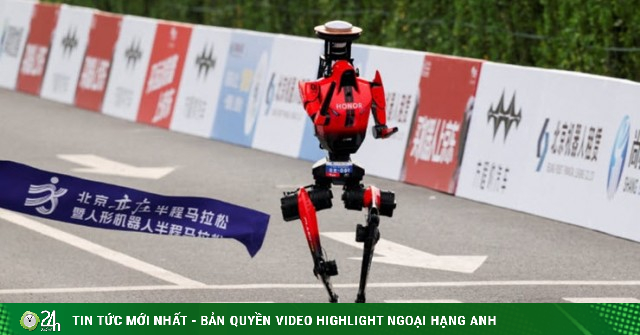 Robot Trung Quốc chạy marathon nhanh hơn kỷ lục thế giới của con người gần 10 phút
