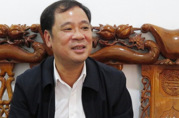 Thầy Hồ Tuấn Anh, Hiệu trưởng Trường THCS Quỳnh Phương (Nghệ An)