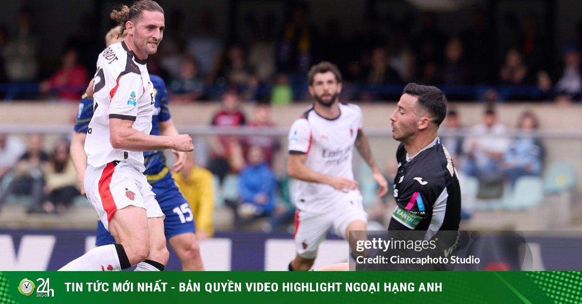 Đua Serie A nghẹt thở: Milan thắng tối thiểu, củng cố vị trí nhì bảng