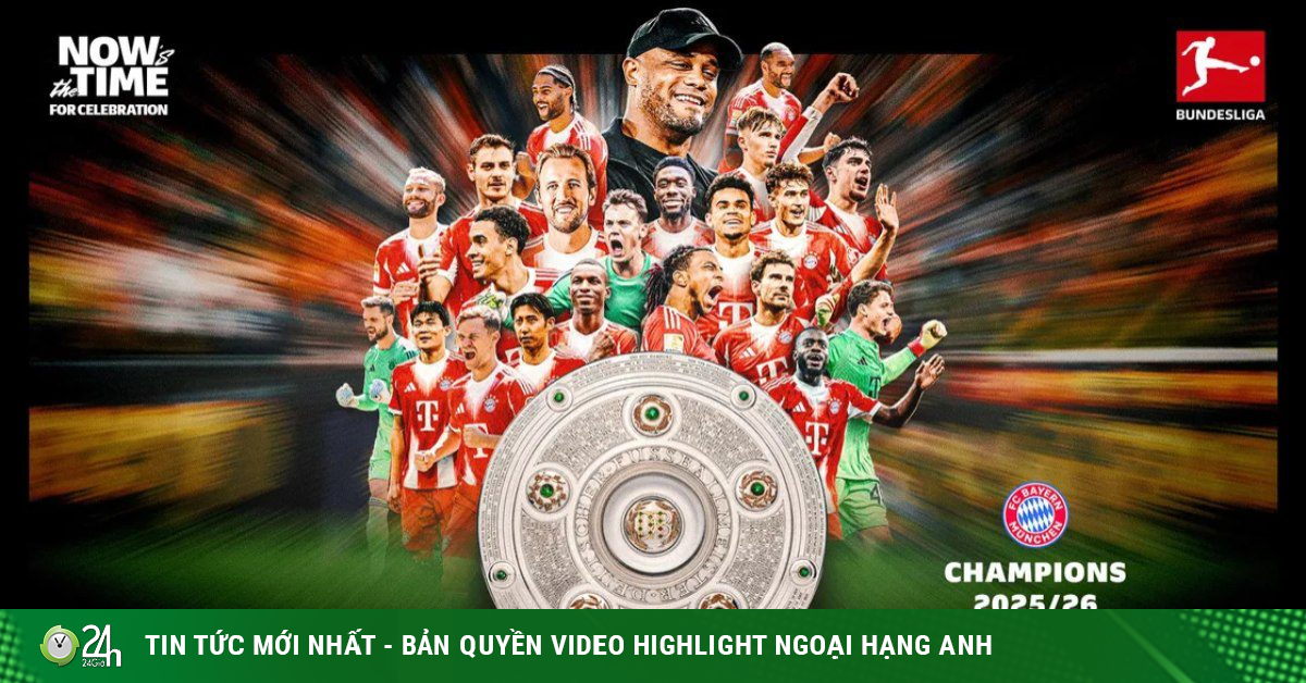 Bayern Munich vô địch sớm nhất 5 giải VĐQG châu Âu, Harry Kane ôm mộng ăn ba