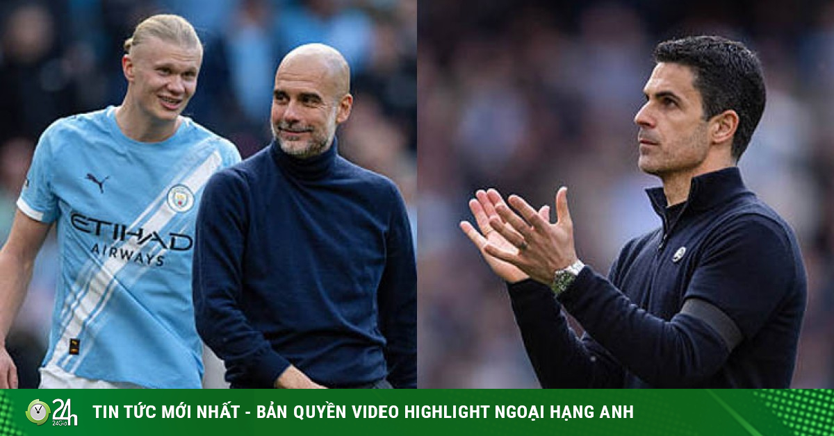 Nếu Arsenal mùa này không rực rỡ thì sao, Arteta có lẽ sợ Haaland và Pep "tới già"