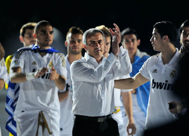 Mourinho từng dẫn dắt Real Madrid từ năm 2010 tới năm 2013