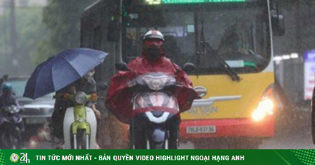 Cảnh báo mưa dông mạnh nhiều khu vực đêm nay