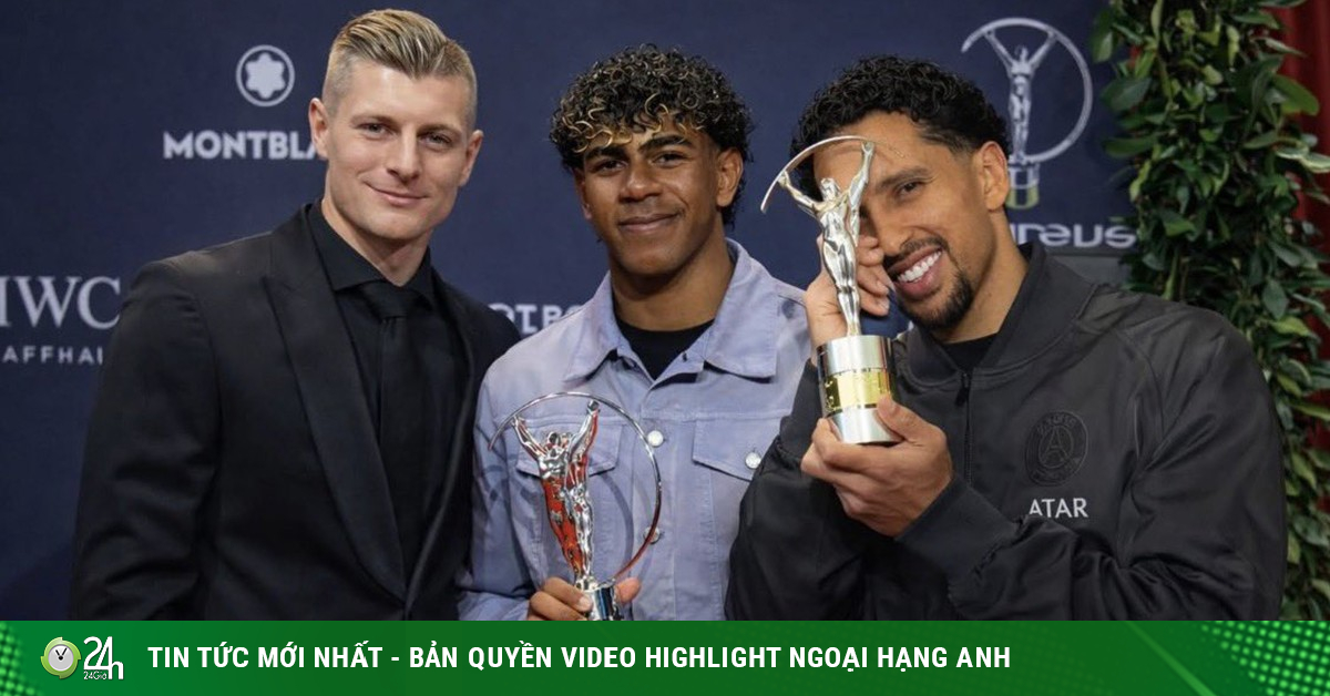 Yamal được vinh danh tại "Oscar thể thao", ca ngợi Messi vĩ đại nhất lịch sử