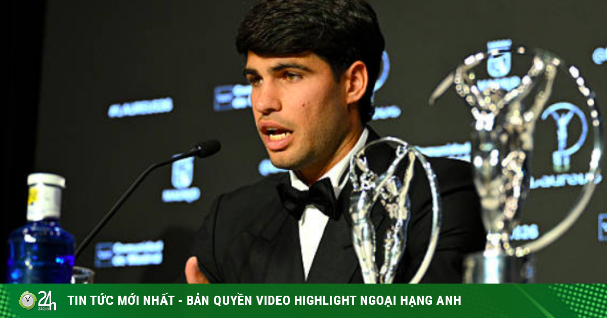 Alcaraz đoạt giải danh giá thể thao, nói về chấn thương và nguy cơ bỏ Roland Garros