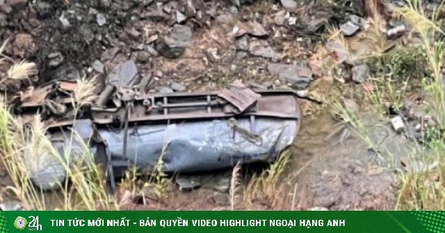 Ô tô tải mất lái lao xuống taluy âm trên Quốc lộ 37, một người tử vong