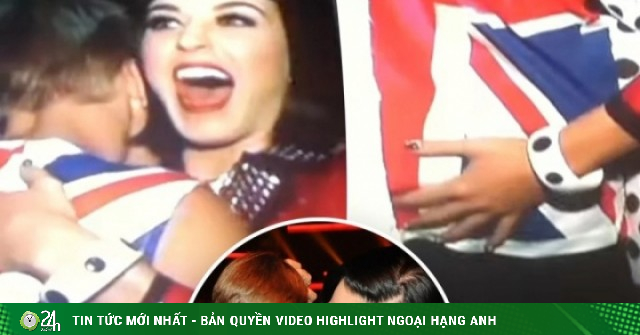 Lộ video Katy Perry sờ mông Justin Bieber thời tuổi teen
