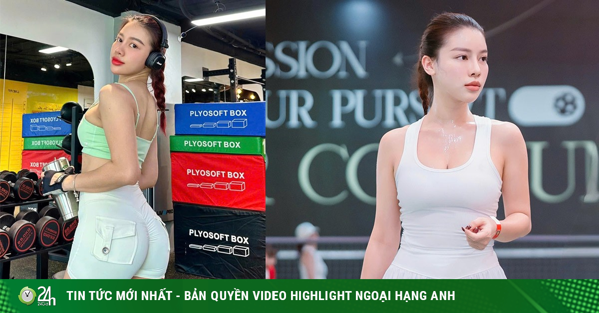 Hoa hậu làng gym Huyền Dior khoe vóc dáng nóng bỏng, tiết lộ lý do "nghiện" pickleball