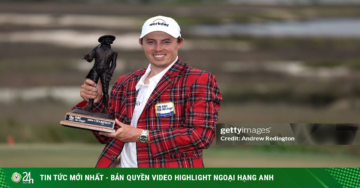 Matt Fitzpatrick đăng quang ngoạn mục, ăn mừng khiến khán giả “câm nín”