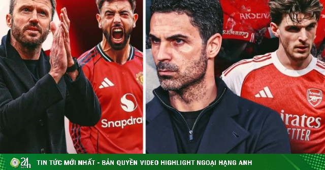 Carrick "cáo già" giúp MU cầm chắc vé Cúp C1, hàng công Arsenal vô hại vì Arteta (Clip 1 phút)