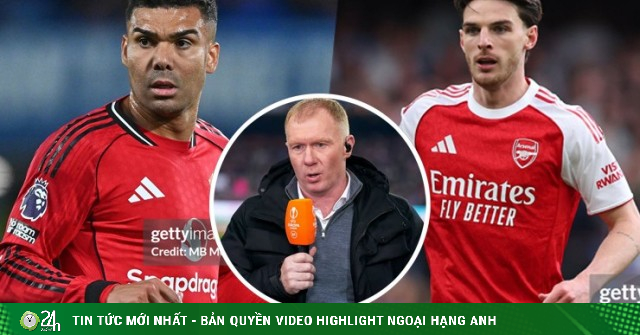 Scholes tiến cử Declan Rice cho MU, mảnh ghép hoàn hảo thay Casemiro