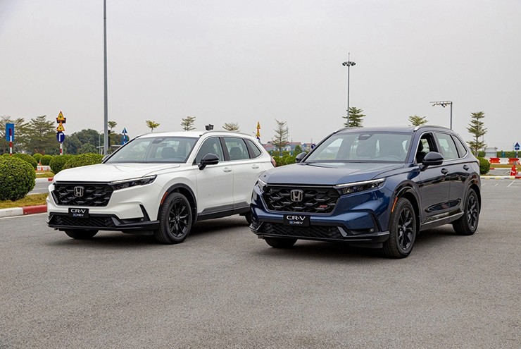 Mẫu Honda CR-V Hybrid lắp ráp tại Việt Nam.