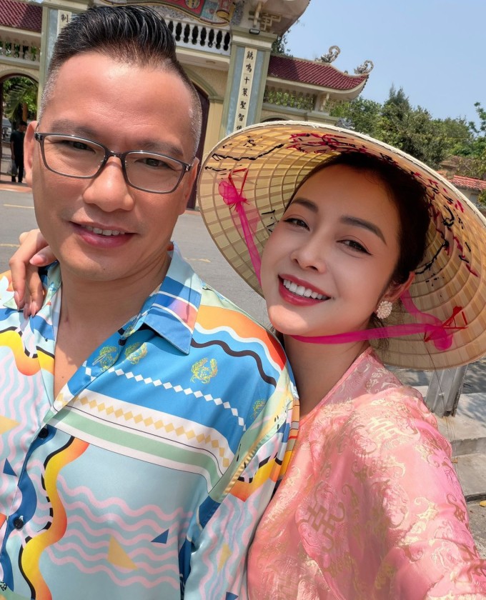 Hoa hậu Jennifer Phạm và ông xã - doanh nhân Đức Hải.