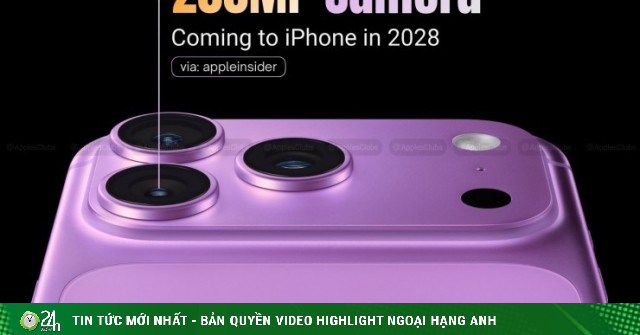Khi nào iFan có iPhone sở hữu camera 200MP?