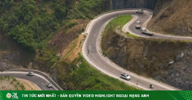 Cảnh sắc ấn tượng những khúc cua như dải lụa trên 'Con đường Hạnh phúc'