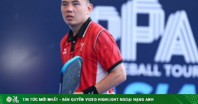 Bảng xếp hạng pickleball mới nhất: Lý Hoàng Nam biến động vị trí