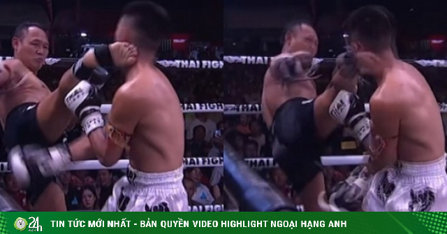 Huyền thoại Muay Saenchai tung đòn duy nhất hạ võ sĩ Trung Quốc trong 25 giây