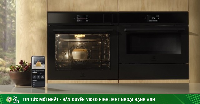 Lần đầu tiên xuất hiện lò nướng tích hợp AI, có thể nấu ăn... online