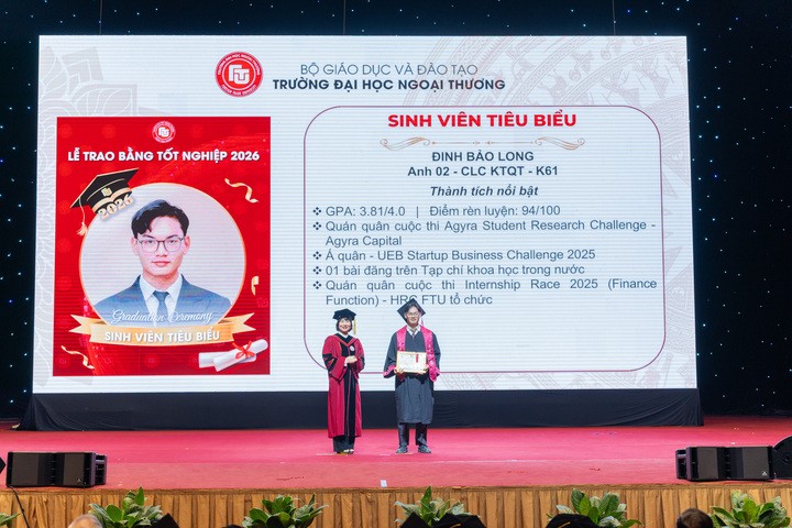 Bảng thành tích dày đặc của nam sinh Ngoại thương vừa tốt nghiệp xuất sắc - 3